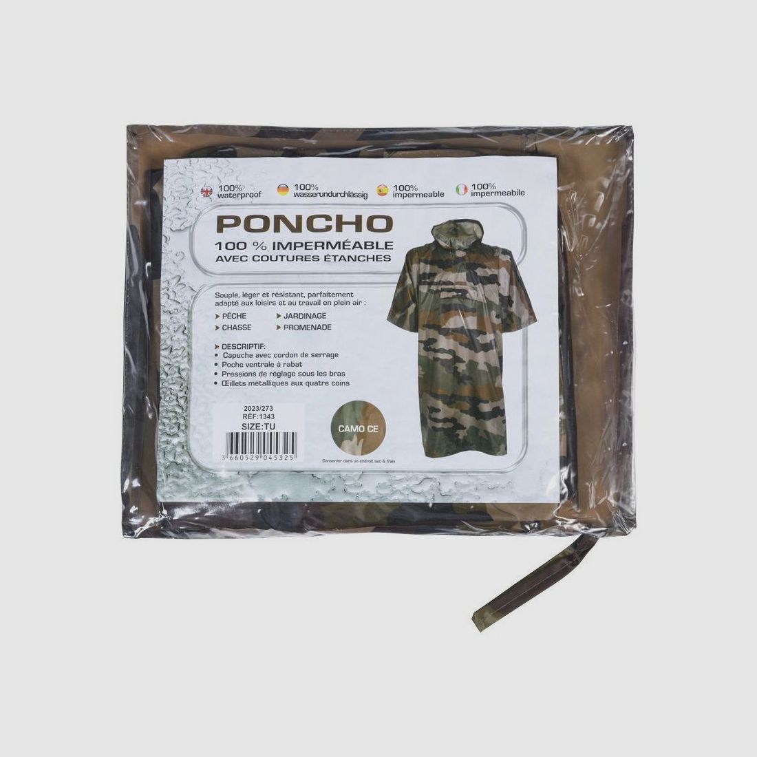 Camo-Poncho, Bild 2 von 4