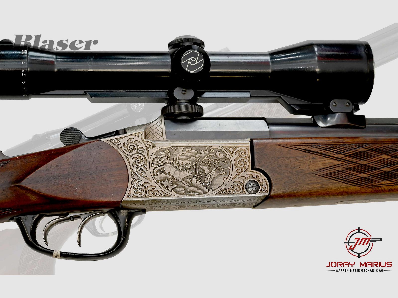 Blaser over-and-under combination gun 5.6×50 R Mag. / 12/70, image 2 of 2