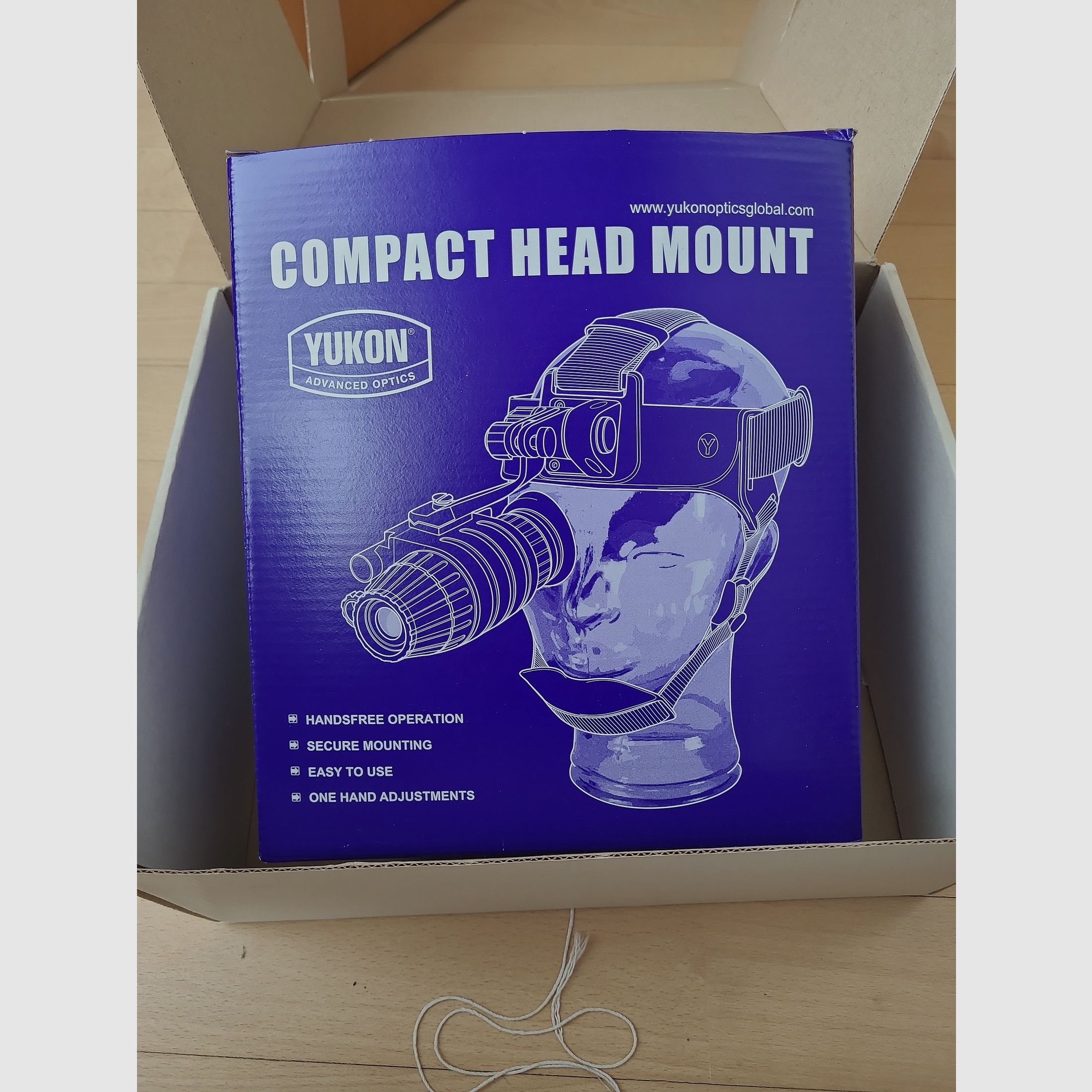 Yukon night vision with head-mounted hunting attachment