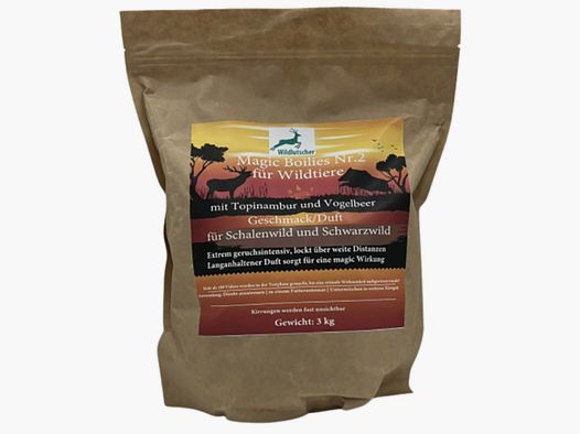 Wildlutscher Magic Boilies Nr.2 Topinambur/Vogelbeere 3 kg