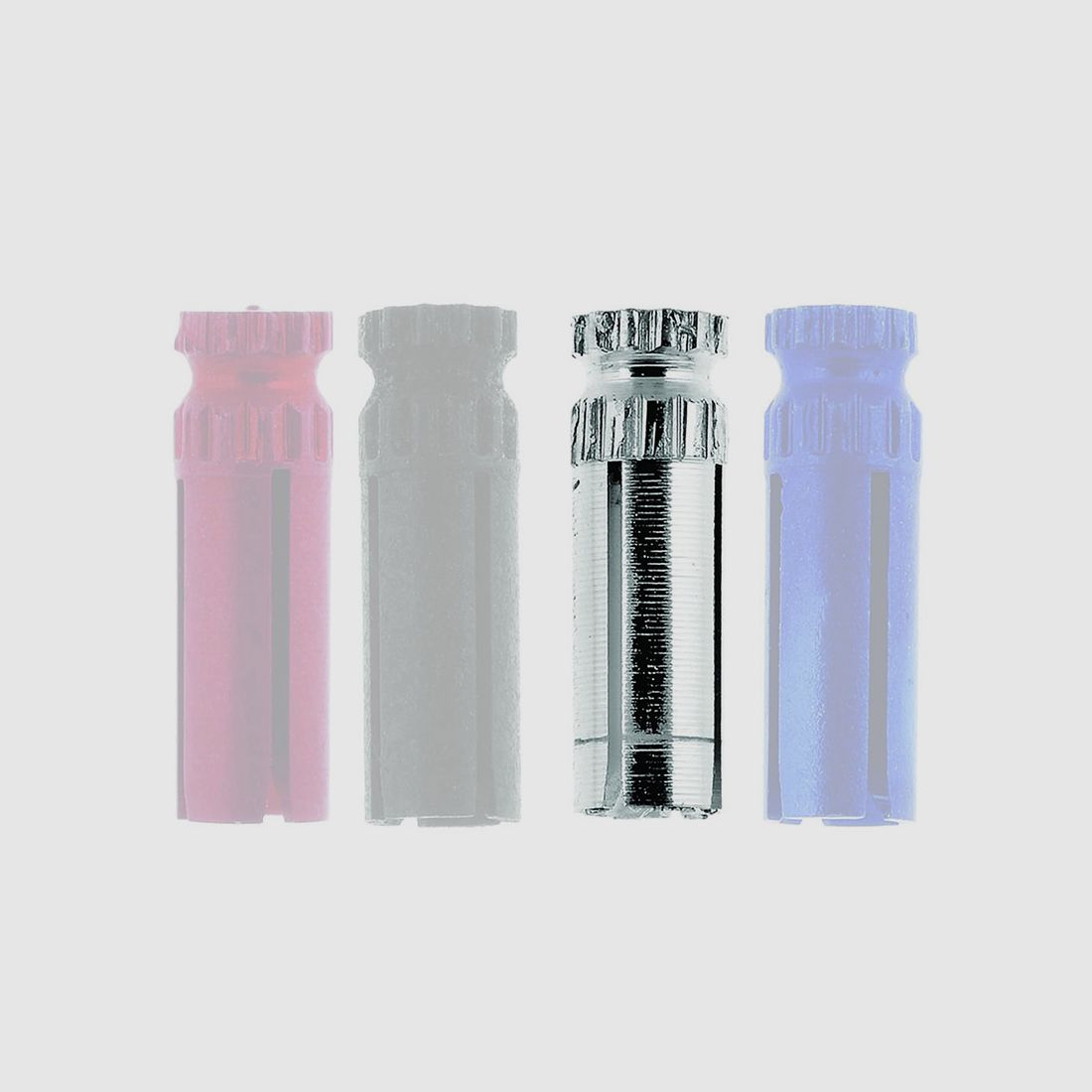 Elkadart Alu Flight Protector Flights schutz silber 6 StĂĽck im Blister