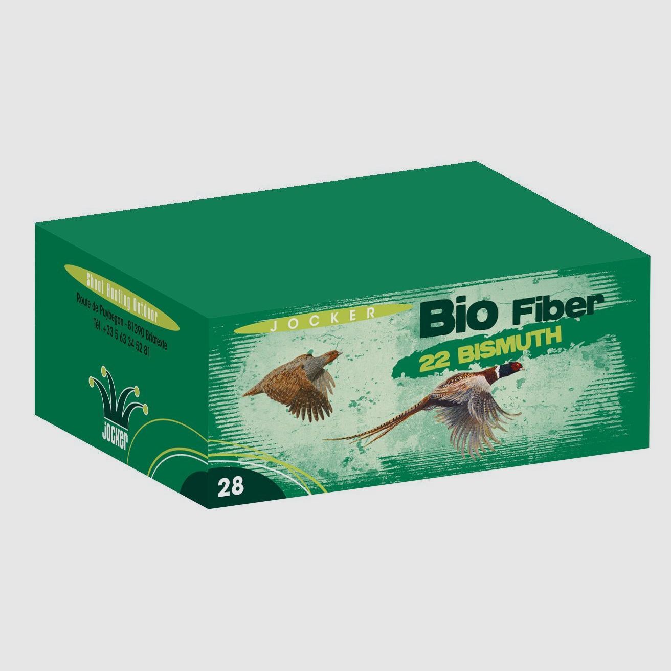 Jocker Bio Fiber Patronen 22 Bismuth Kaliber 28/70 22 Gr, Bild 2 von 2