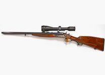 Ferlacher Winkler escopeta de lujo 16/70, 7x57R escopeta