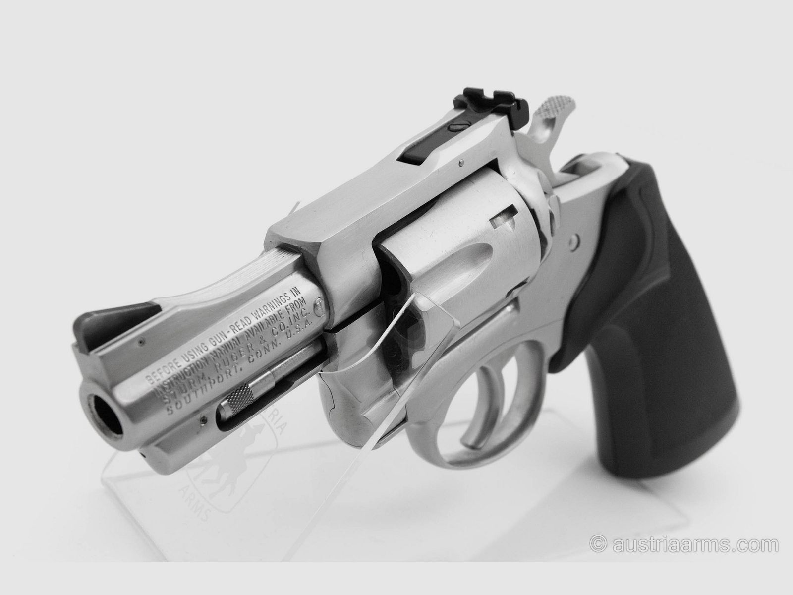 Ruger Security Six Stainless, neuwertige Gebrauchtwaffe, .357 Magnum, Bild 5 von 5