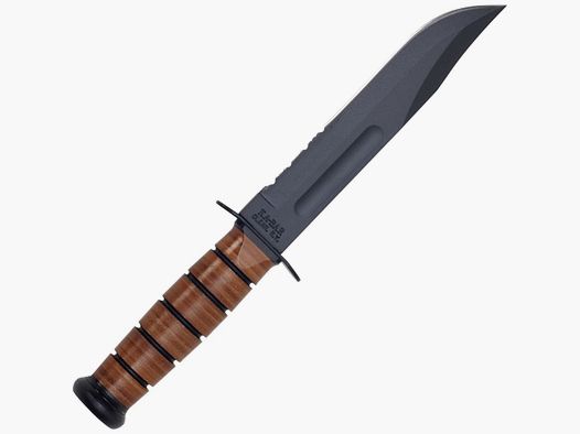 Couteau de combat KA-Bar USMC avec lame ondulée