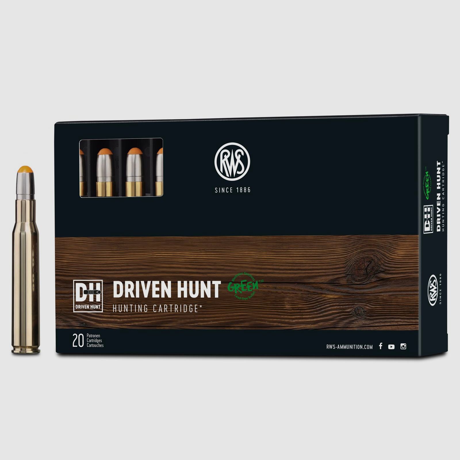RWS .30-06Spring Driven Hunt 10,7g - 165gr