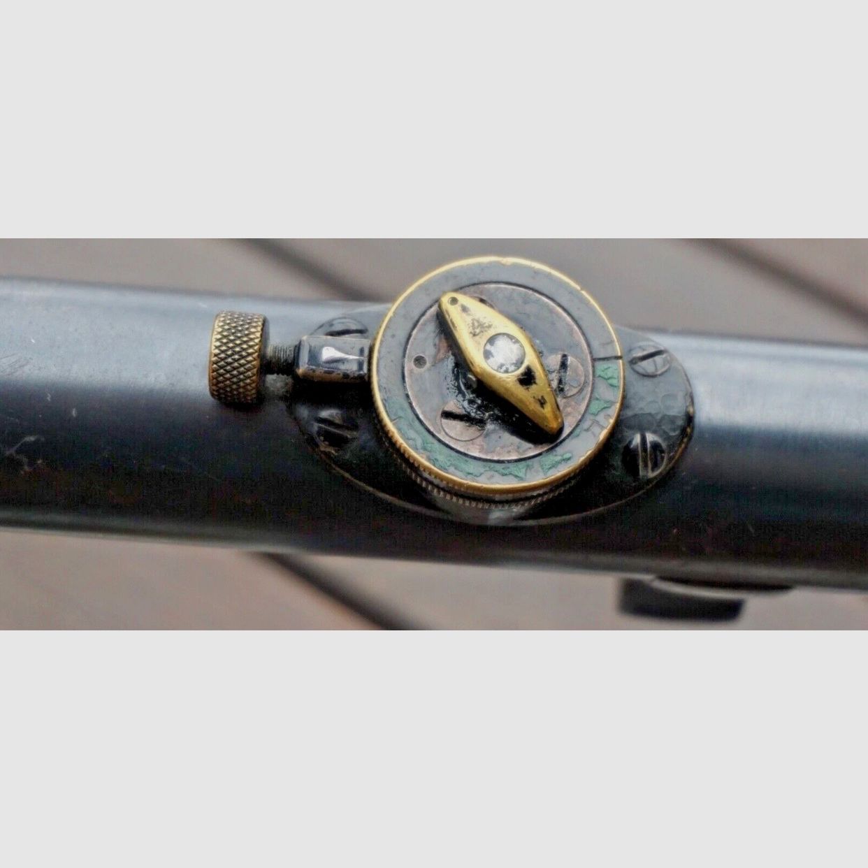 Karl Zeiss Jena Zielsechs telescopio 100% originale WW2