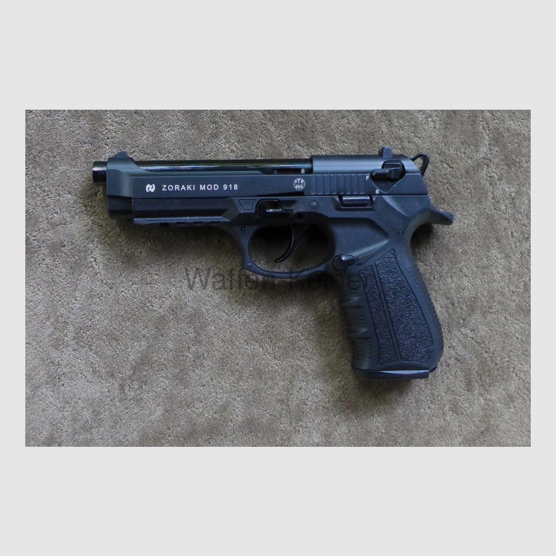 Zoraki Modèle 918 / PTB 1072