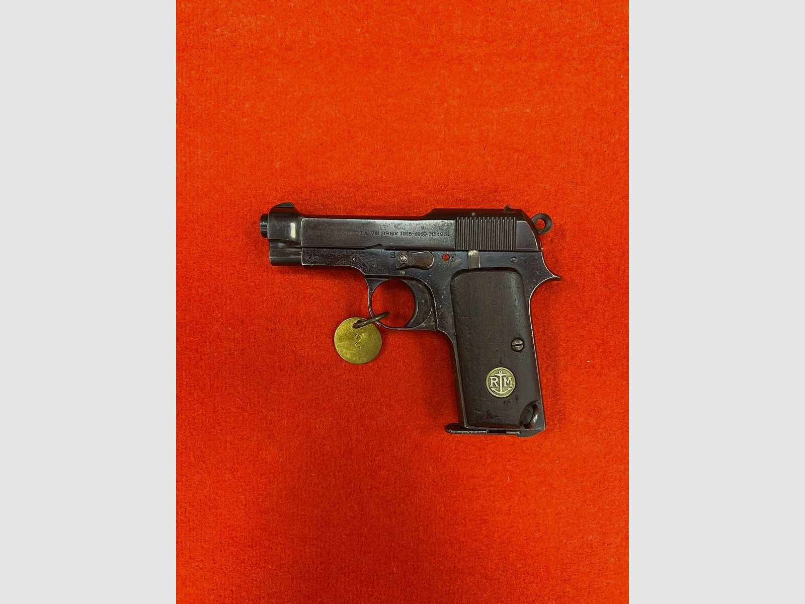 Pistole Beretta 1931 „1. Serie RegioMarina“ Kaliber 7.65, Bild 2 von 5