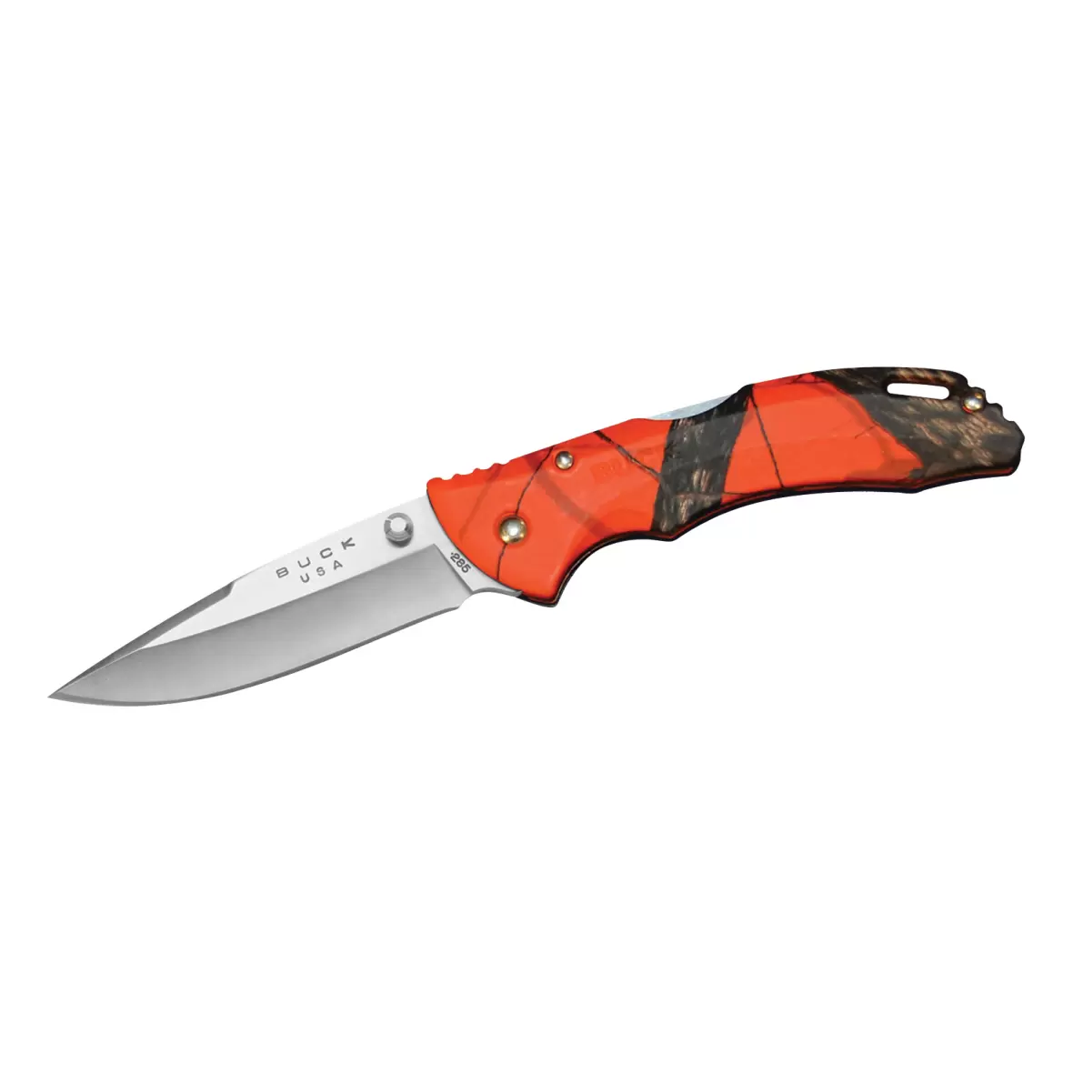 Buck Bantam orange camo