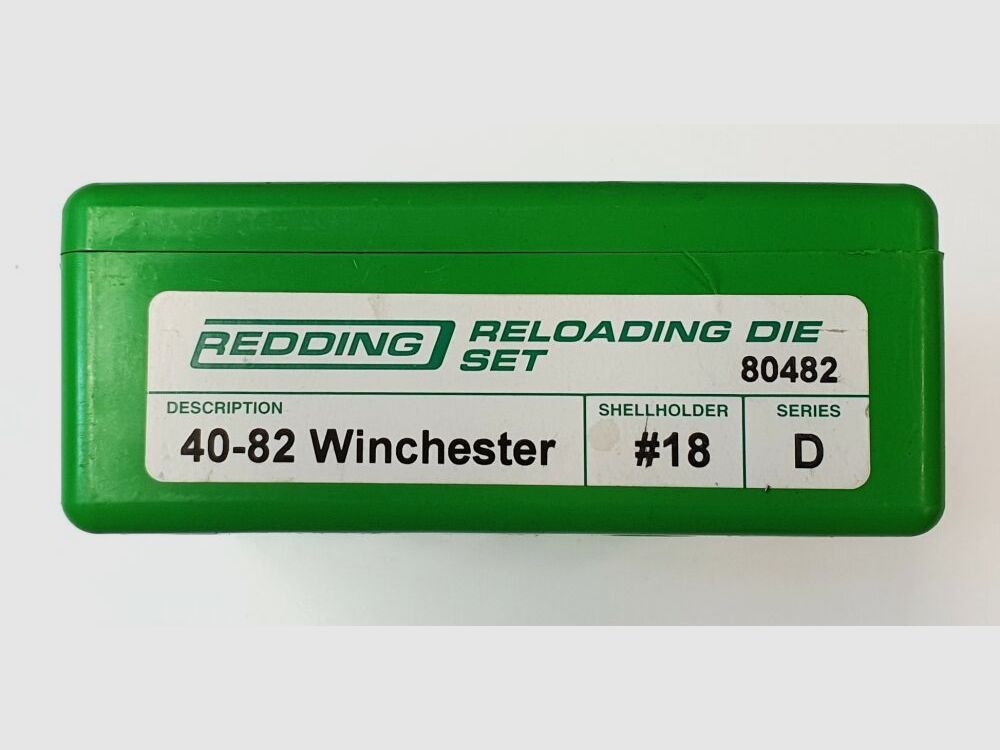 REDDING REDDING Full Length Die Set, 40-82 Winchester