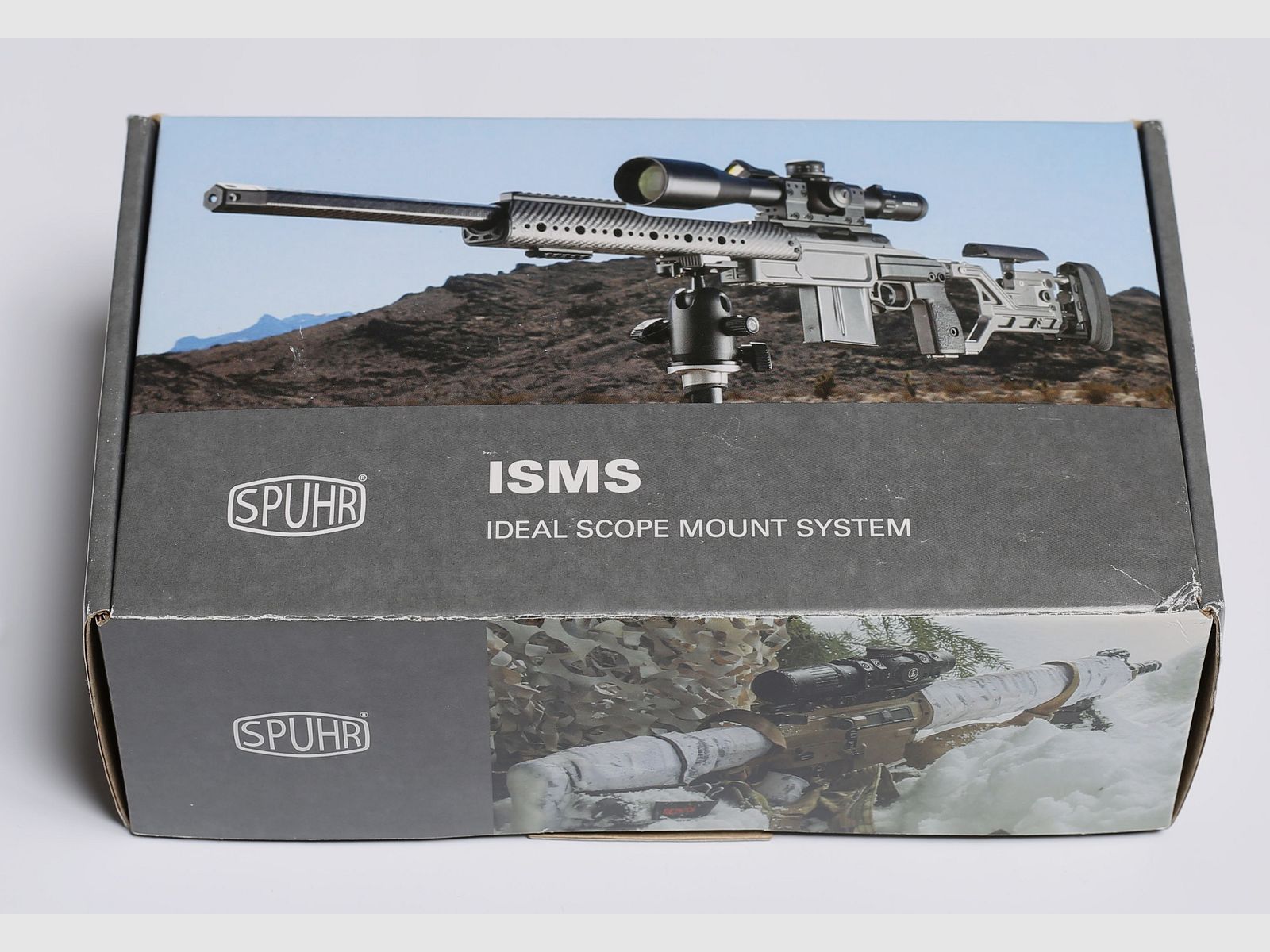 Spuhr Montage, QDP Blockmontage  für Picatinnyschiene, Quick Detach, Cantilever, 36mm Ringe