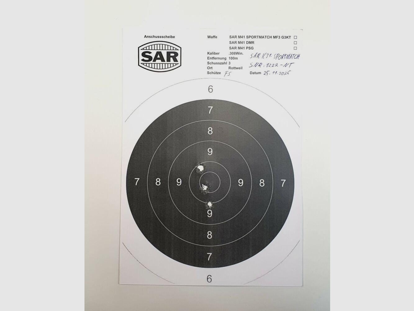 Schwaben Arms GmbH - Nowa produkcja - Karabin powtarzalny SAR K31 SPORTMATCH w kalibrze 308win. podobny do szwajcarskiego K31