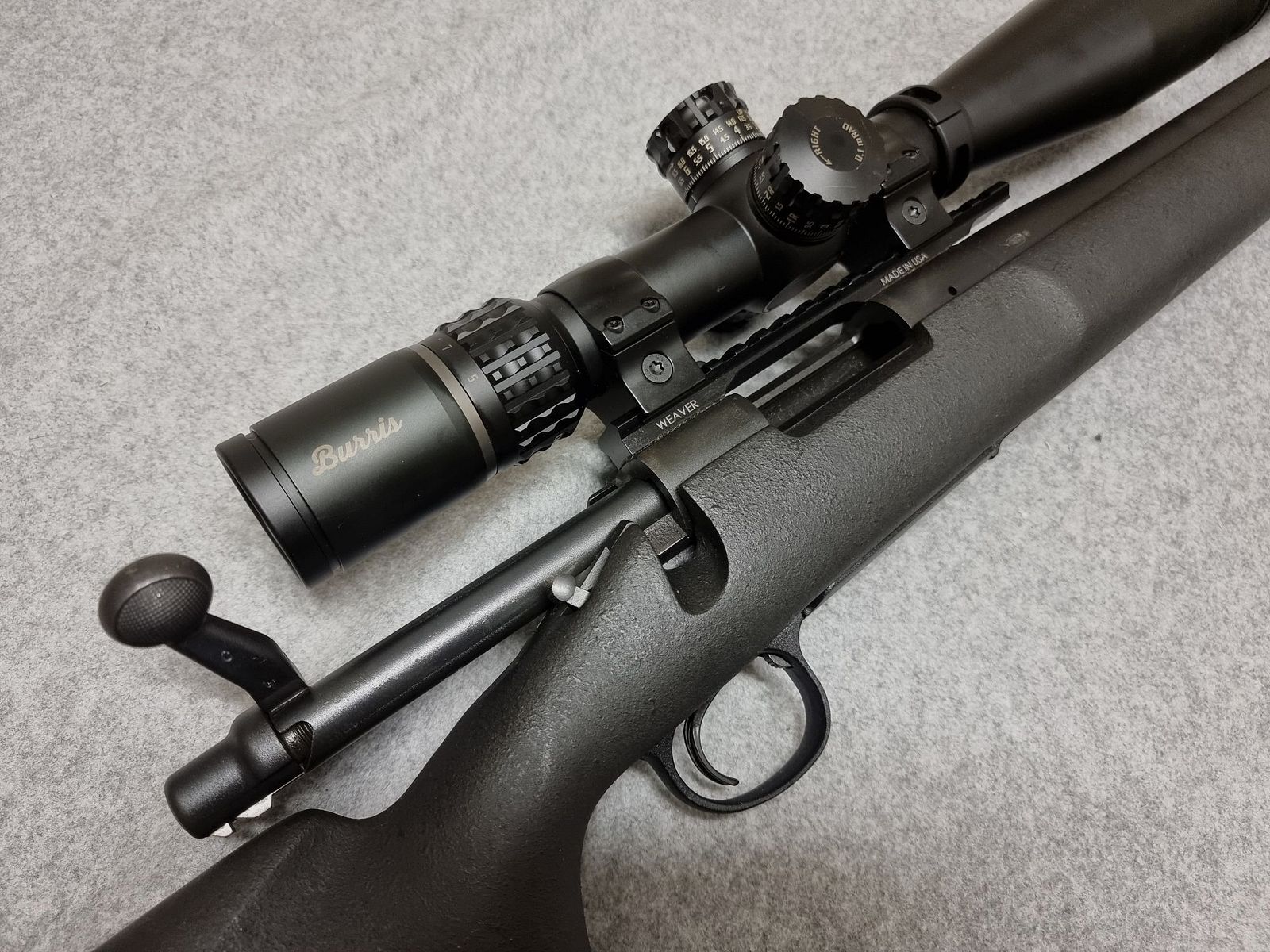 Remington 700 Police .223 Rem. Komplettpaket Long Range Burris XTR II 5-25x25 EAW