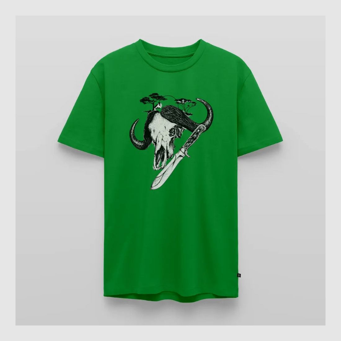 PUMA Men´s Premium T-Shirt „White Hunter – Big Game"