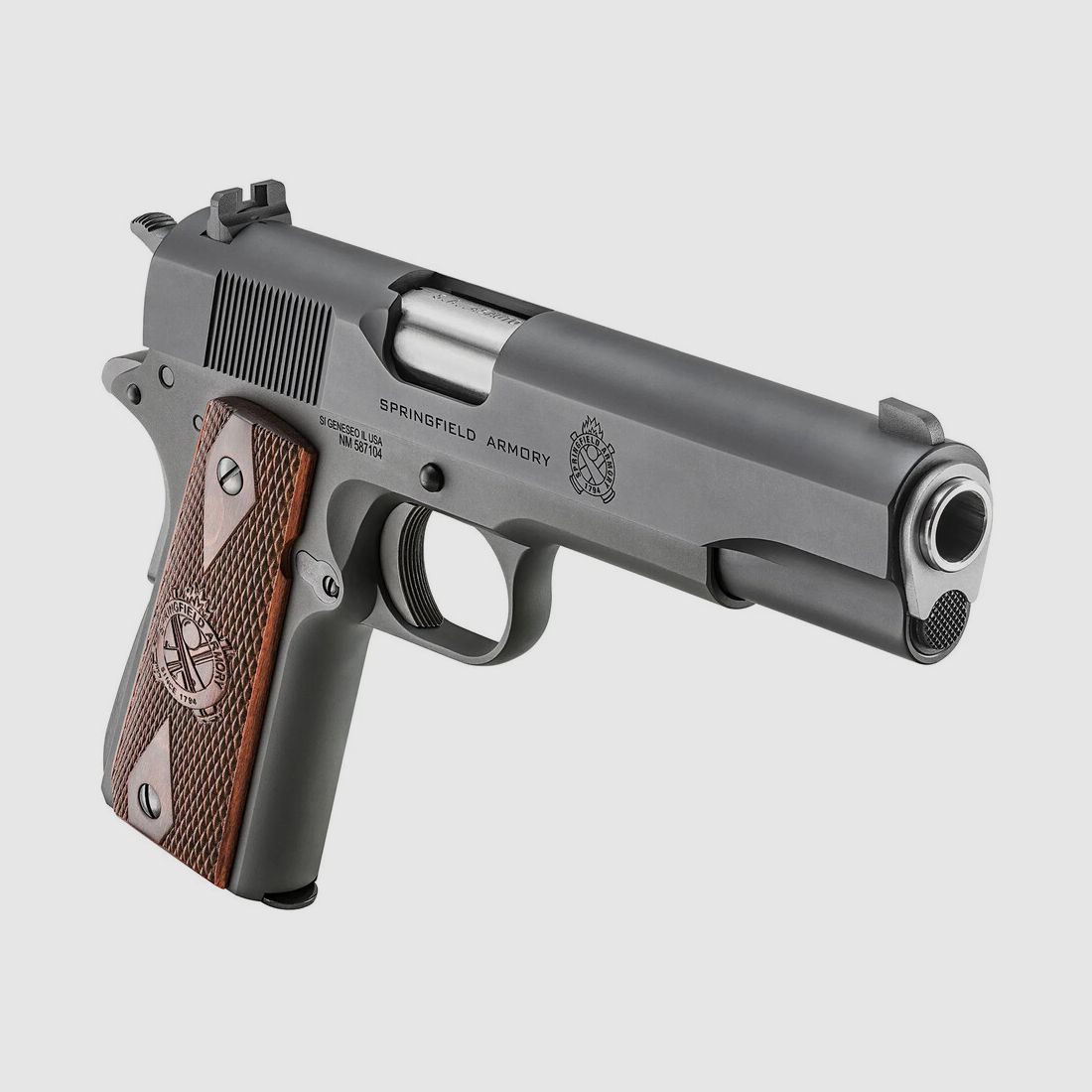 PISTOLE SPRINGFIELD ARMORY MIL-SPEC 5" SCHWARZ 45ACP, Bild 2 von 6