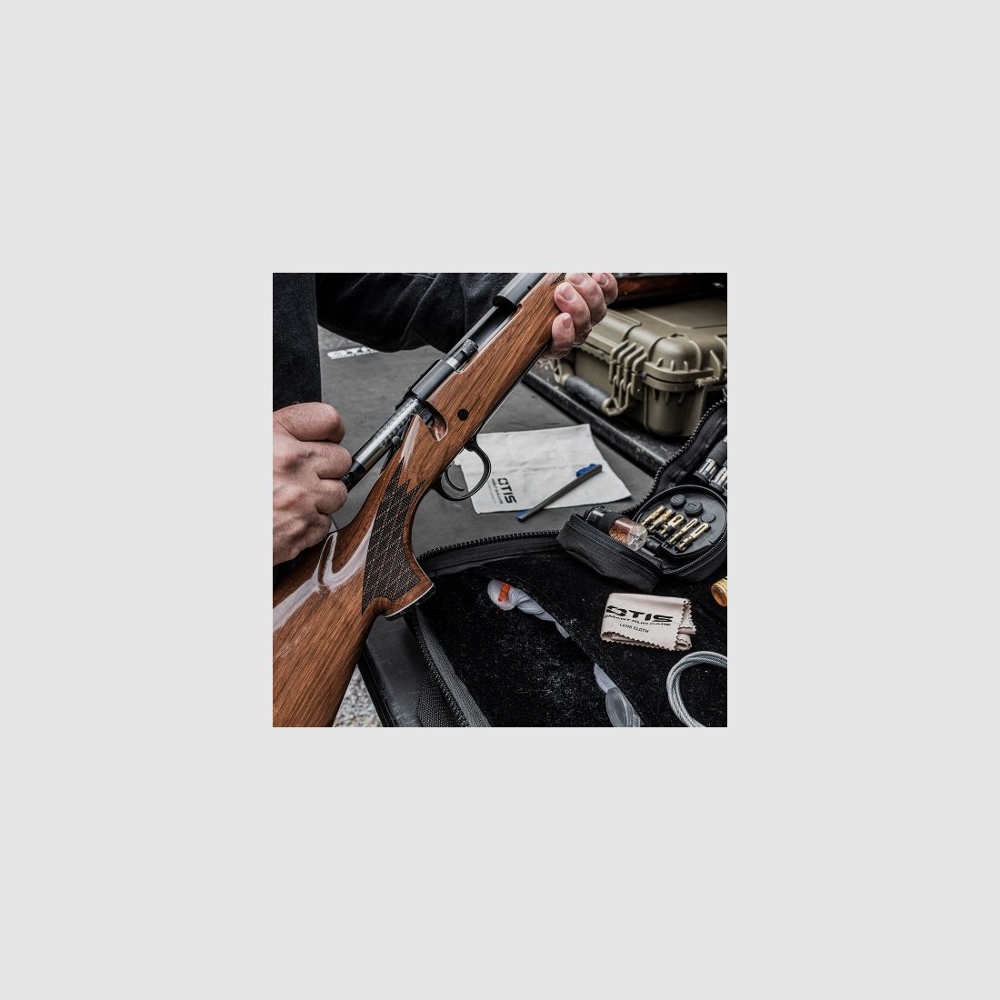Otis Elite Rifle - Kit di pulizia universale per .17 - .12/.10