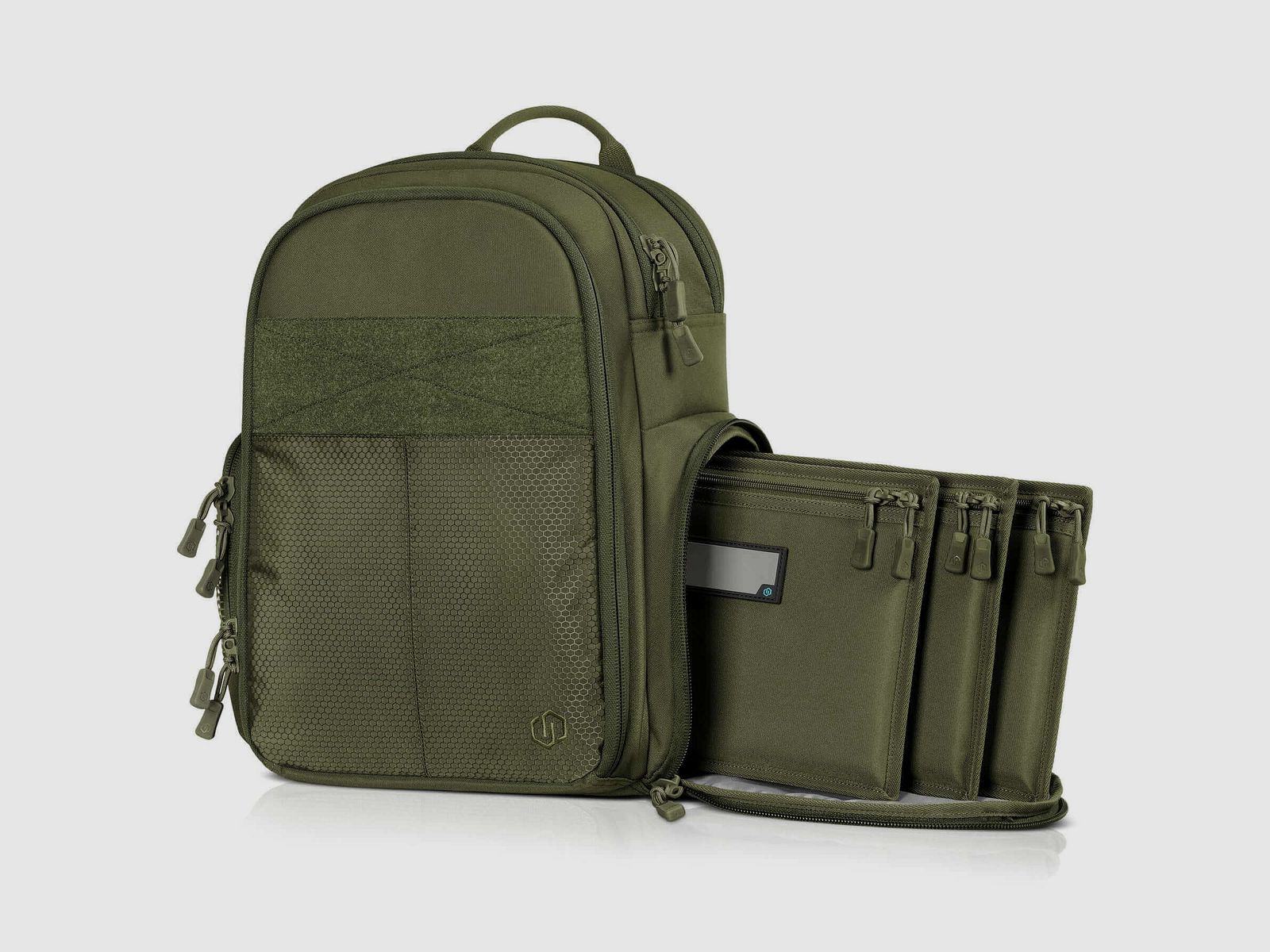 Savior Compact S.E.M.A Pistol Backpack Range Bag - OD Green