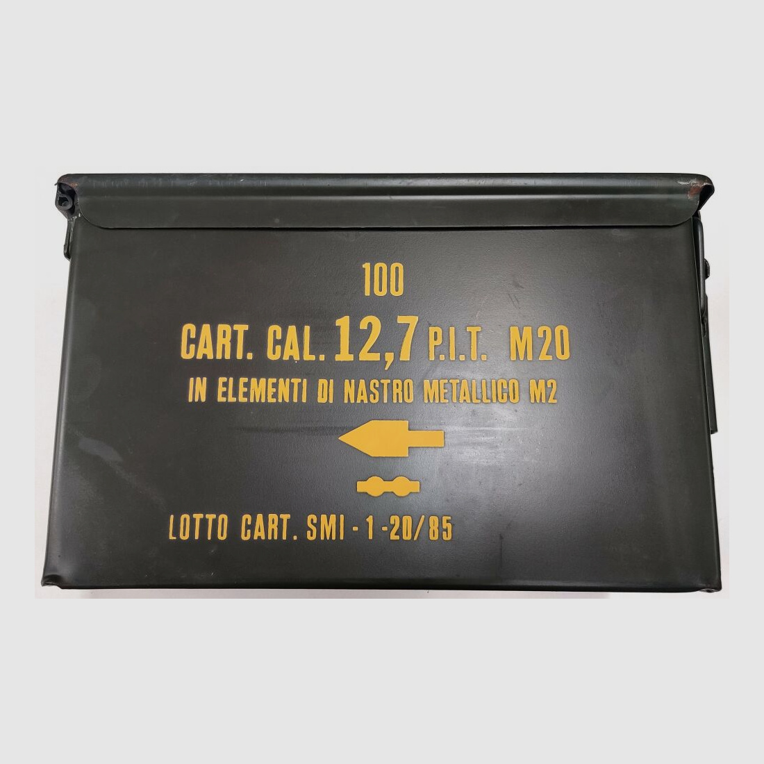 US ARMY original US Munitionskiste Größe 2 M2A1 gebraucht Transportkiste Werkzeugkiste Ammo Box