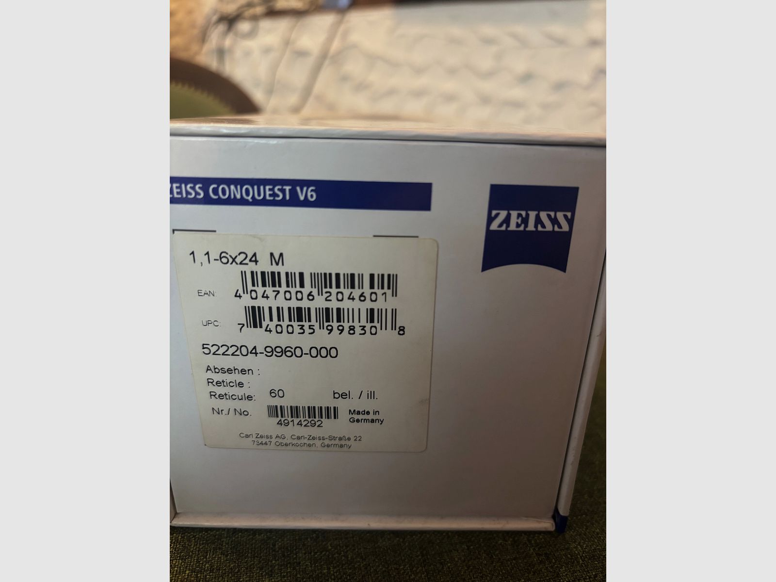 Zeiss Conquest V6 1.1-6x24