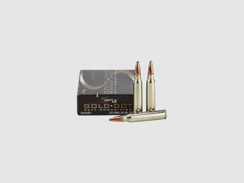 Speer Gold Dot .223 Rem. 62GR GDSP 20 cartouches