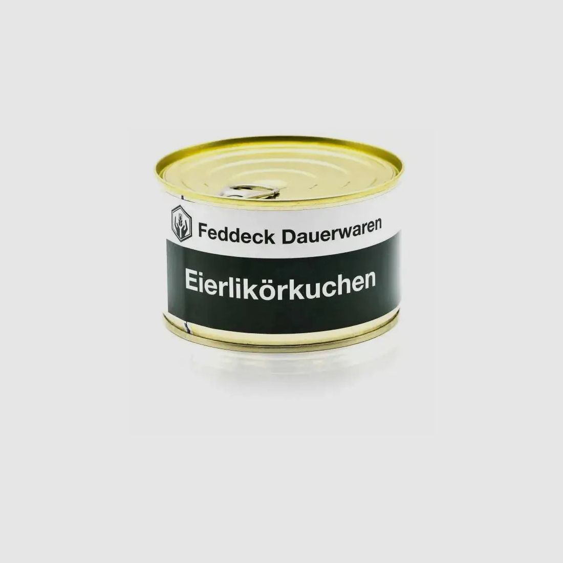 Feddeck productos duraderos pastel de licor de huevo lata 155 g