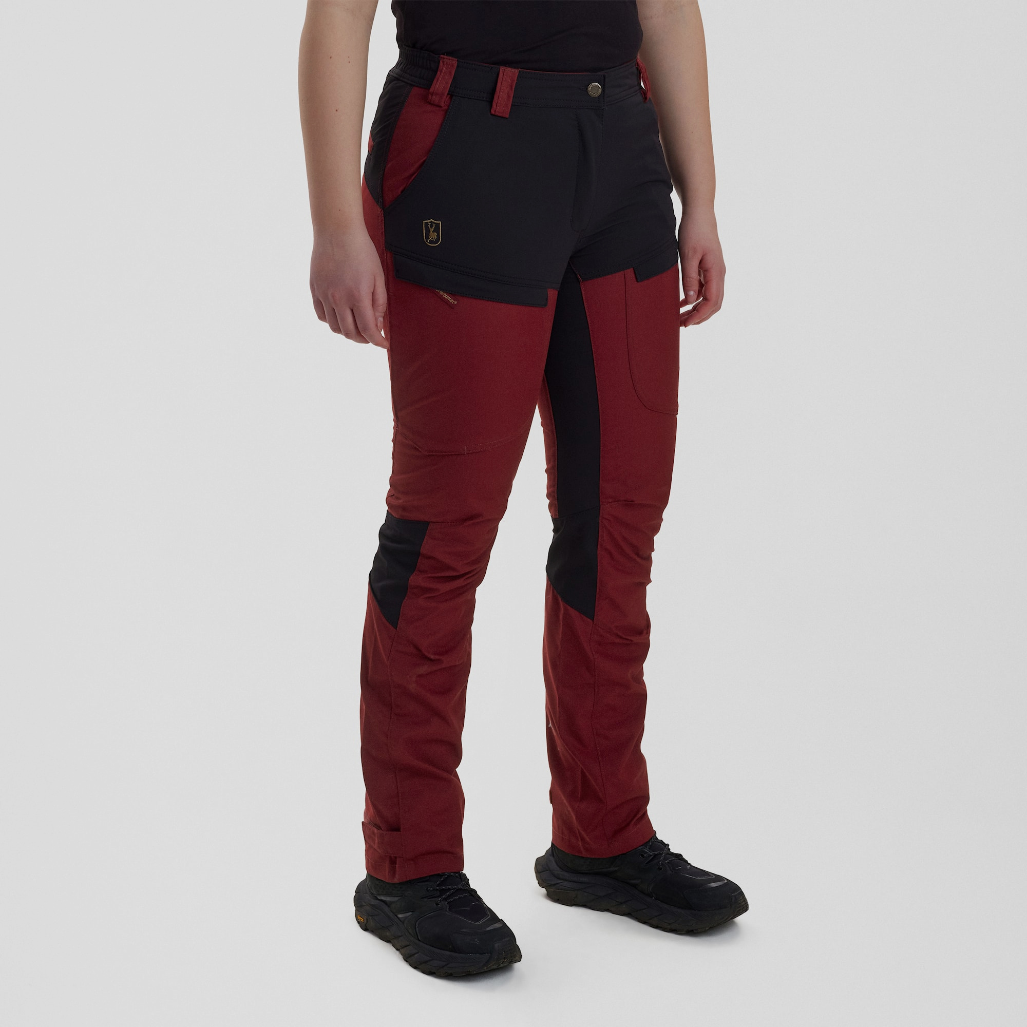 Deerhunter Lady Ann Trousers Oxblood Red 38
