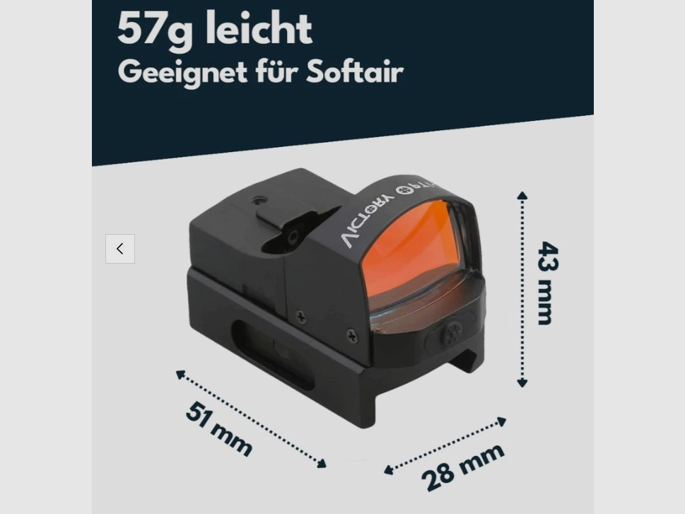 Victoptics RDSL01 V2 1x18x22 - Leuchtpunktvisier