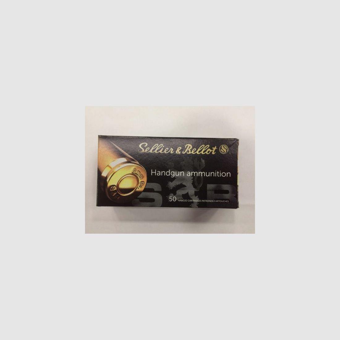 S&B PATRONEN 9 CORTO 100 GR RN RAM, Bild 2 von 3