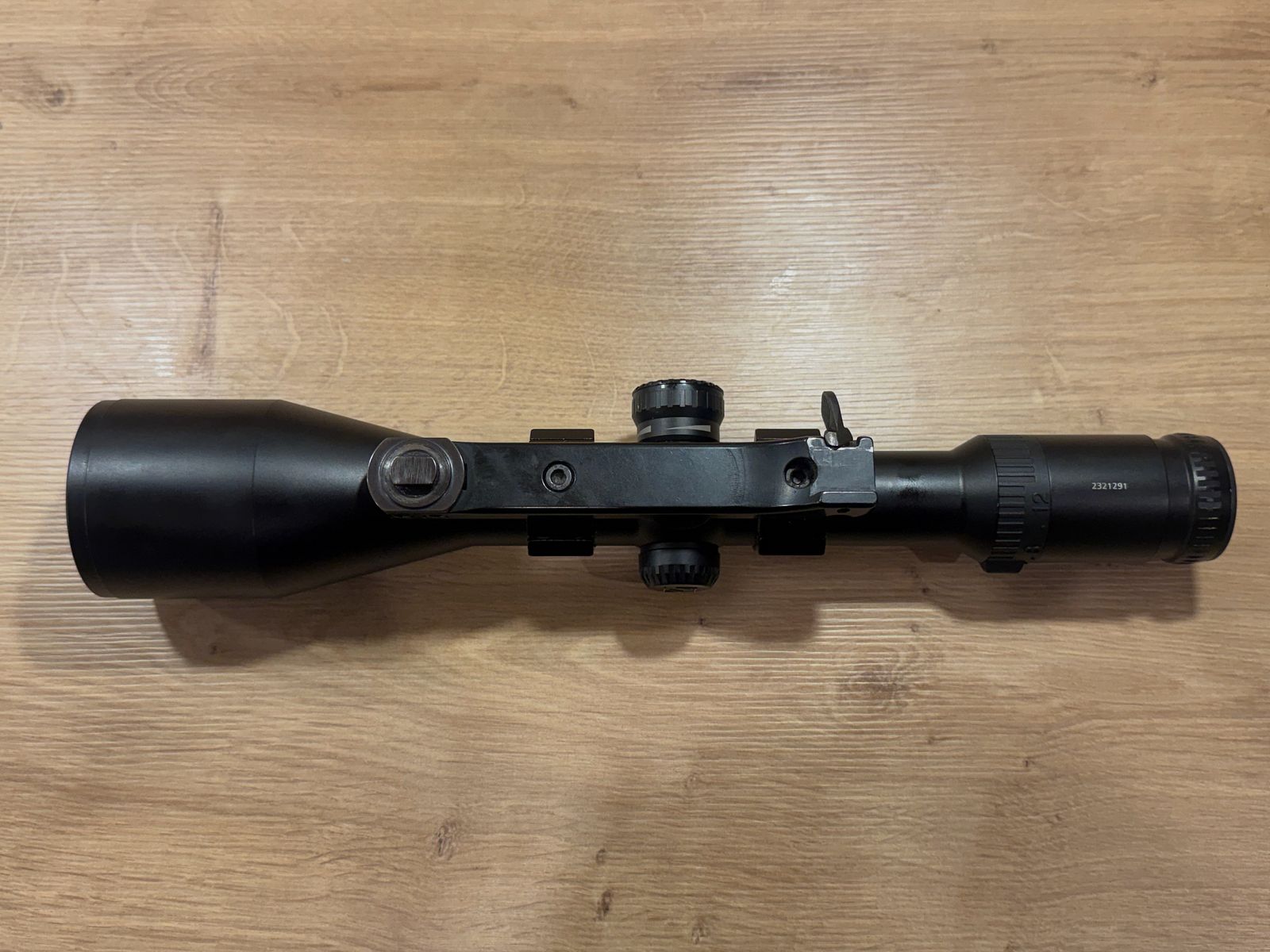 Zeiss Diavari V 3-12x56 T* Leuchtpunkt Brückenschwenkmontage 