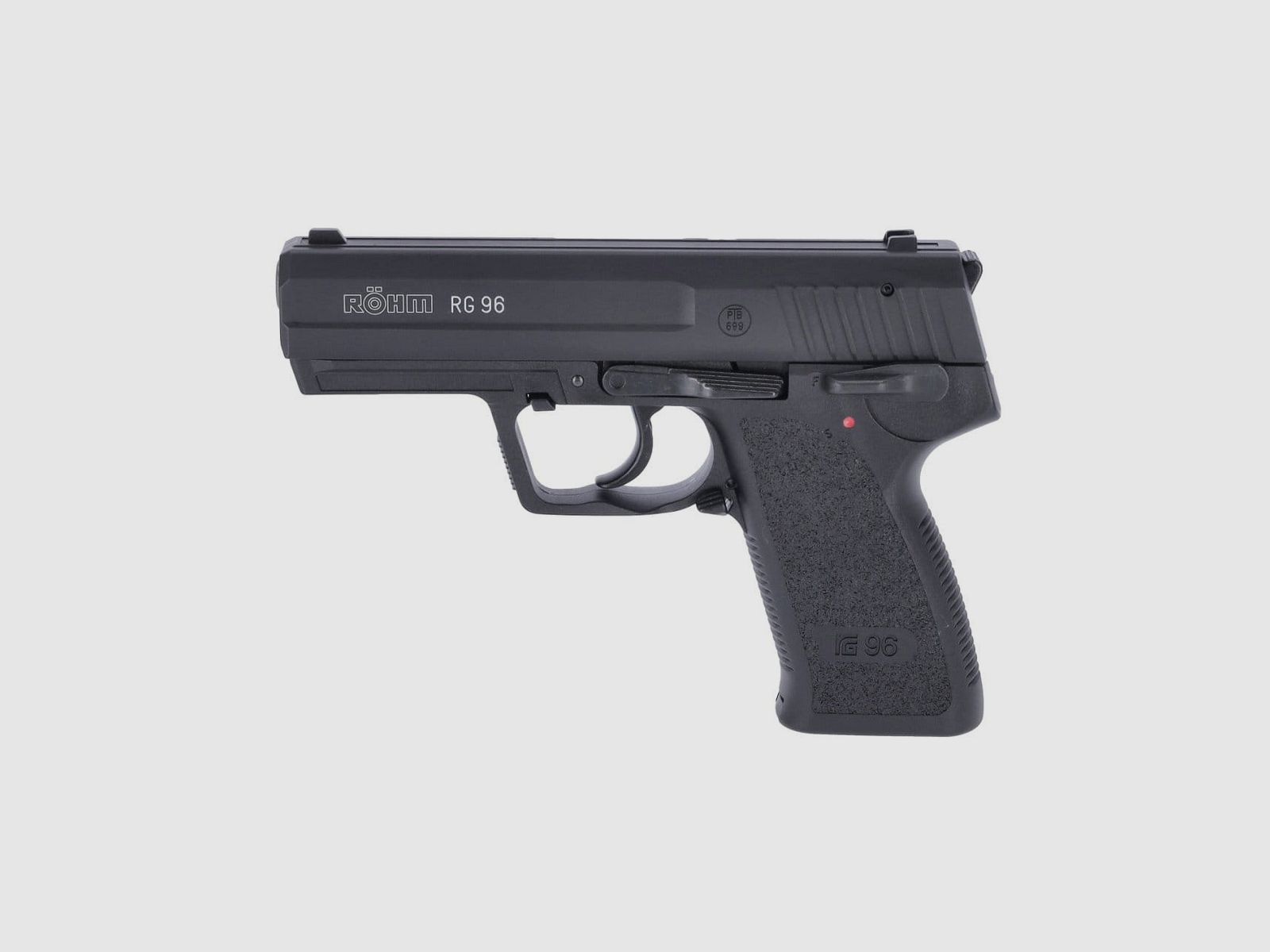 Röhm RG 96 pistolet startowy 9 mm P.A.K - oksydowany
