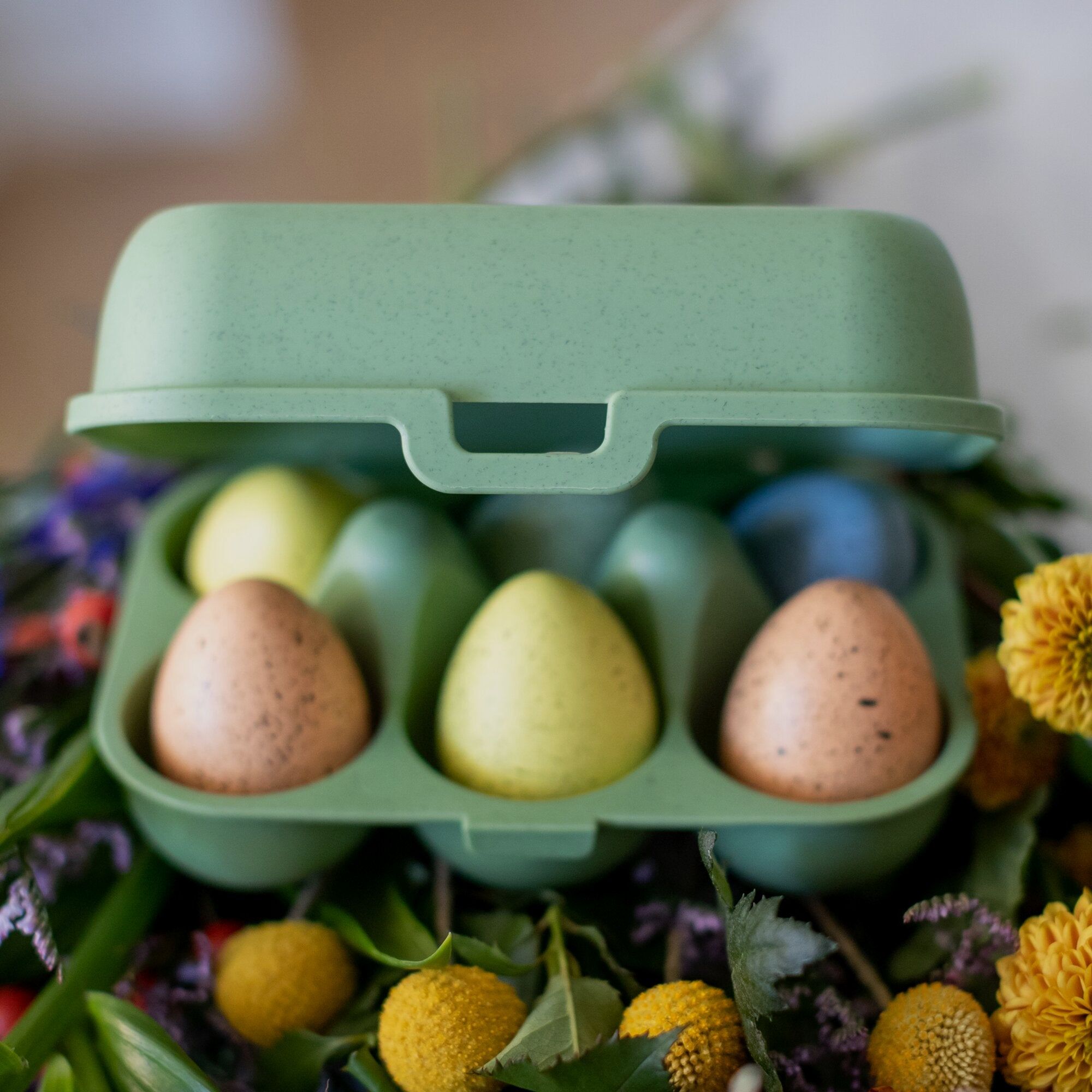 Scatola per uova mini EGGS TO GO, sabbia, immagine 9 di 12