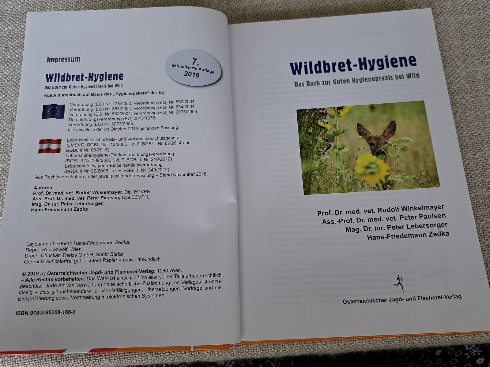 Wildvlees-hygiëne (van Winkelmayer/ Paulsen/ Lebersorger/ Zedka) NIEUW!