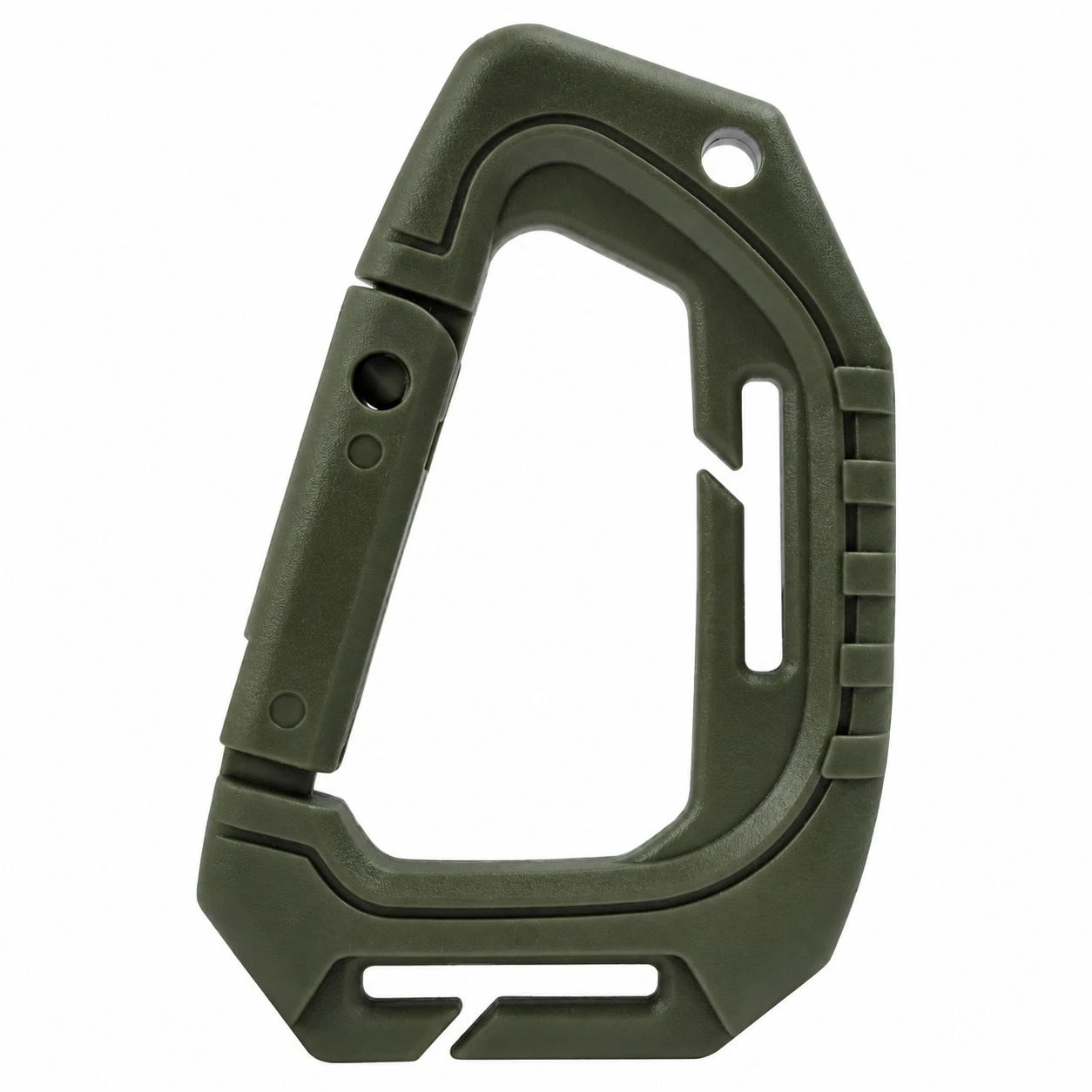 Großer taktischer MOLLE-D-Ring-Karabiner, olivgrün – MOUNTAIN GHOST®
