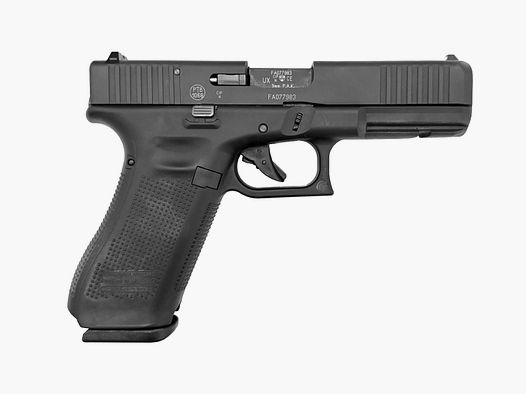 Glock 17 Gen5 pistola a salve 9mm P.A.K. nera - NUOVA