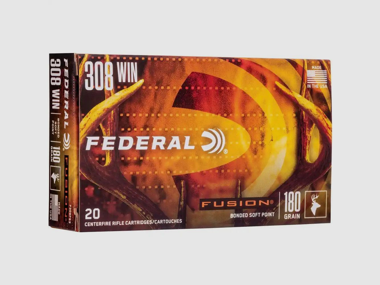 Federal .308 Win 180grs Fusion