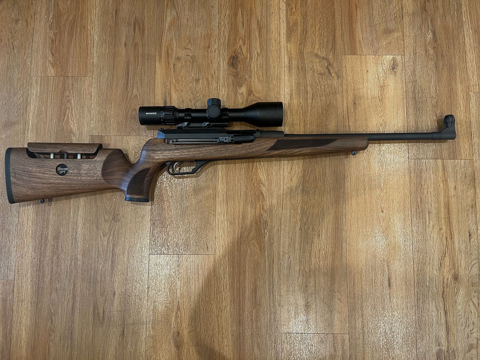HK SL7 .308 Win mit verstellbarer Schaftbacke und Minox ZX5 2-10x50