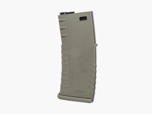120rds 'H-Mag' AR Midcap Magazin, Polymer, oliv