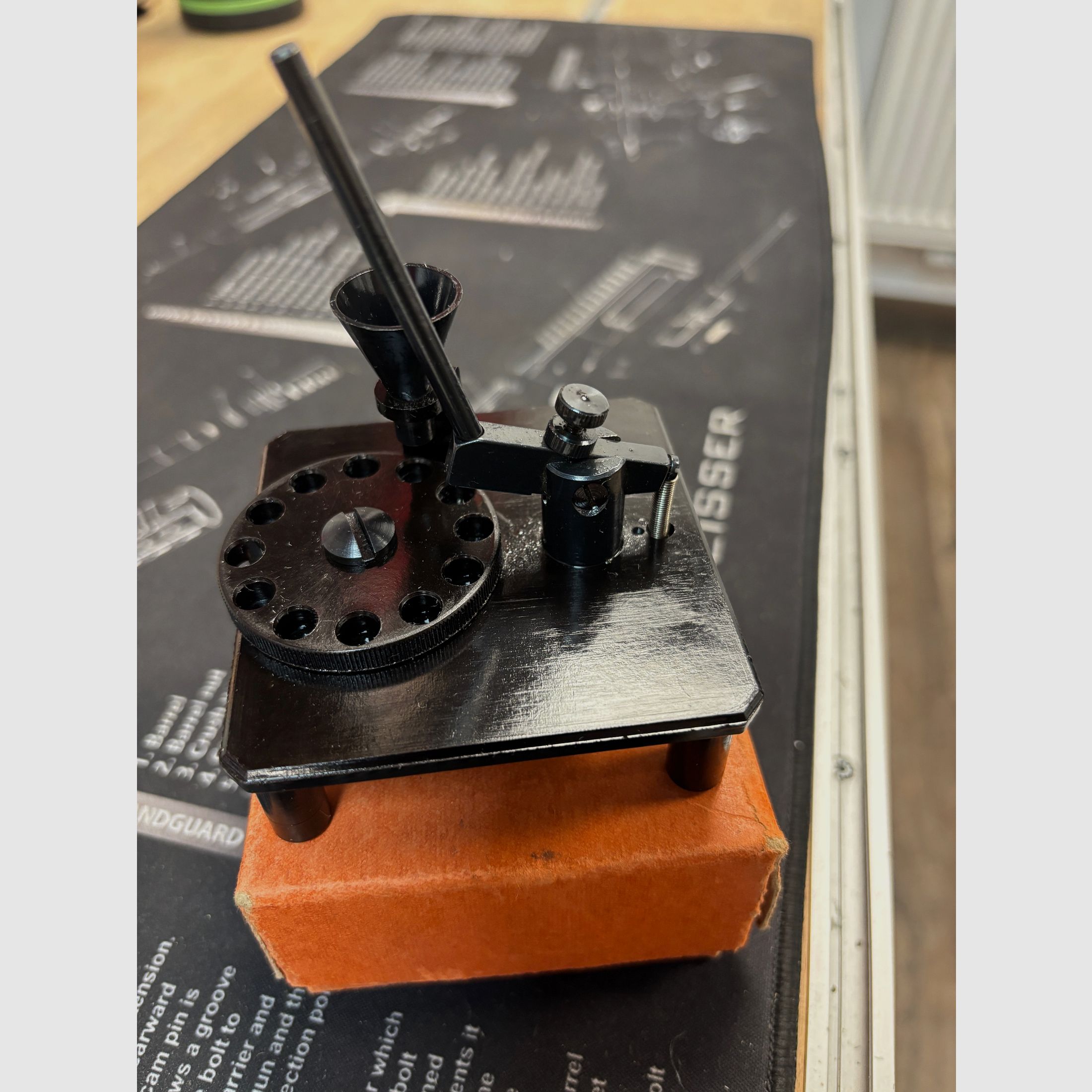 Rarität ! 4mm Lang Zimmerstutzen Kugelsetzgerät Neuwertig in OVP Sammler !!