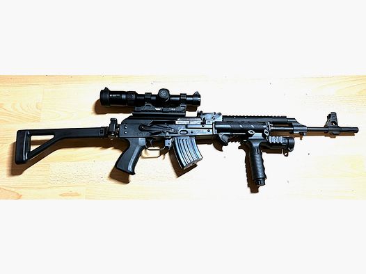 Zastava PAP-G 7,62×39 Komplettsetup – Vortex Strike Eagle 1-8×24 – Ultimak Rail – UTG QD Mount – Profi-Konfiguration | AK Sammlerstück | Jagd & Sport | keine Saiga / Molot / Arsenal / WBP