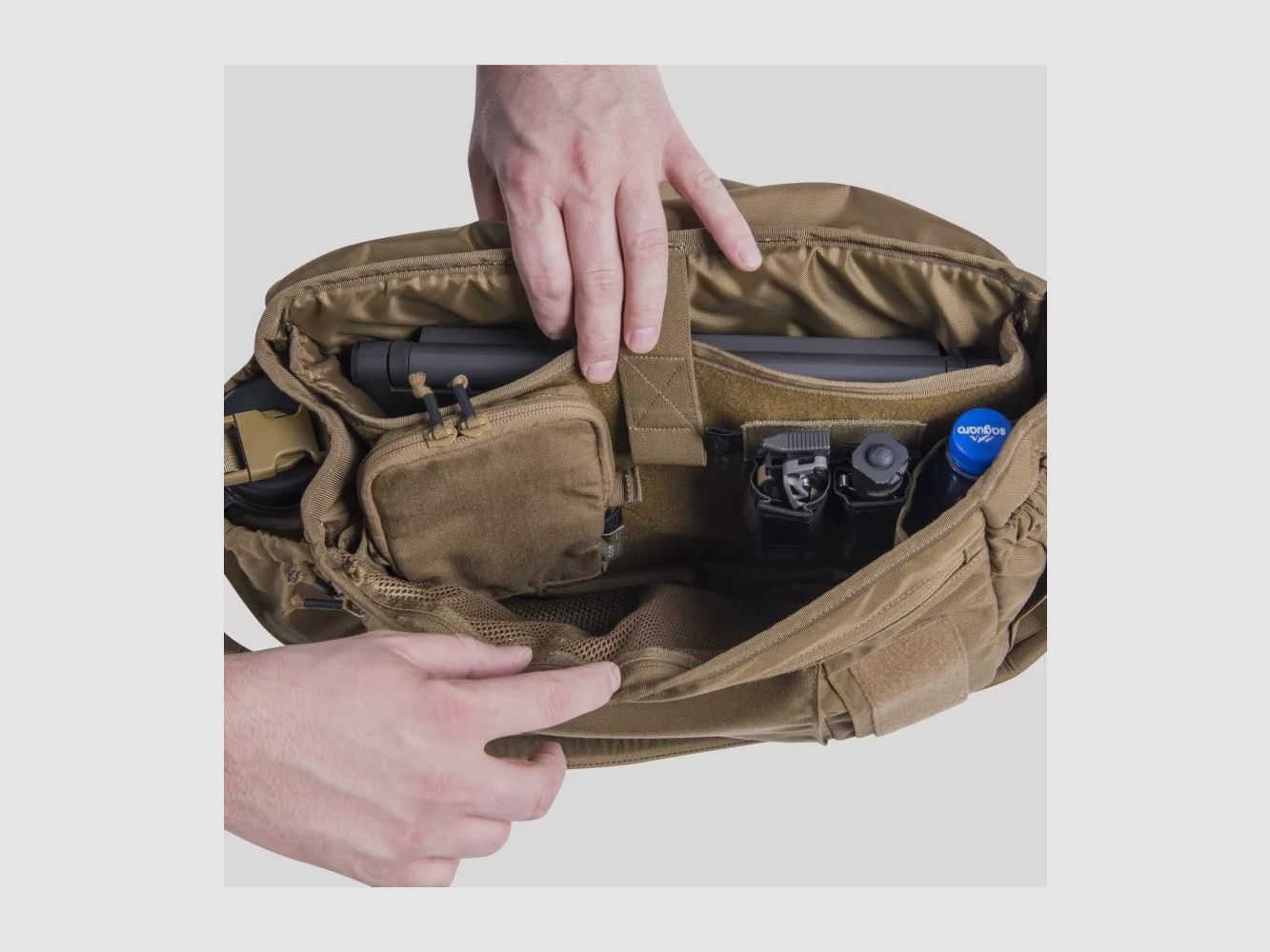 URBAN COURIER BAG Large Cordura Olive Green Tasche, Bild 3 von 9