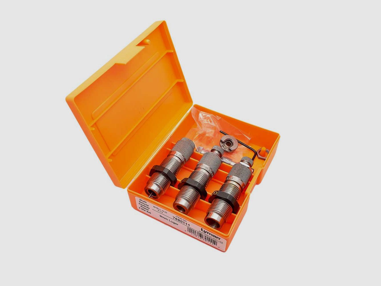 Lyman Premium Carbide Die Set of 3, caliber: 9 mm, image 1 of 3