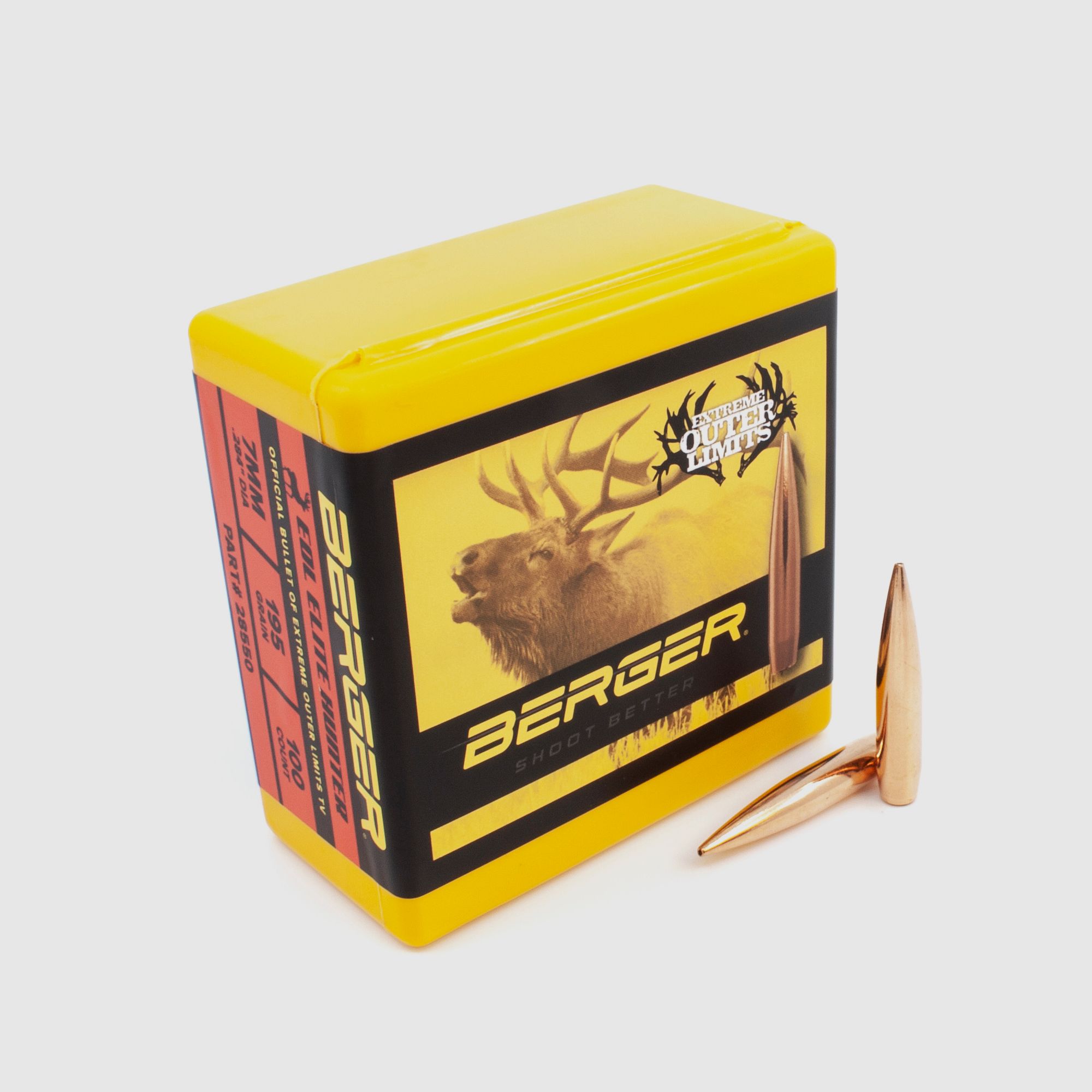 Berger Geschoss 7mm/.284 EOL Elite Hunter 195GR 100 Stück