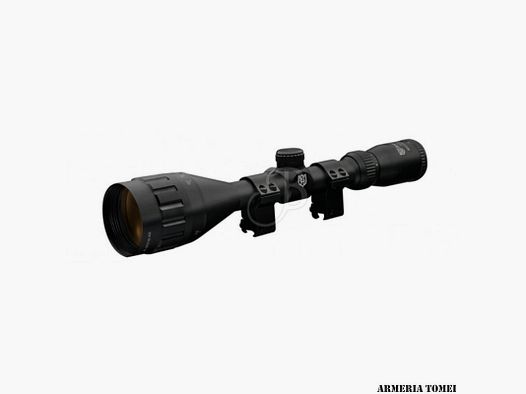 OPTIC – NIKKO STIRLING – MOUNTMASTER 4-12×50 Half Mil Dot 3/8 inch mounts