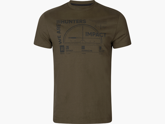 Härkila Impact T-shirt, short sleeve, Willow Green (160107529)