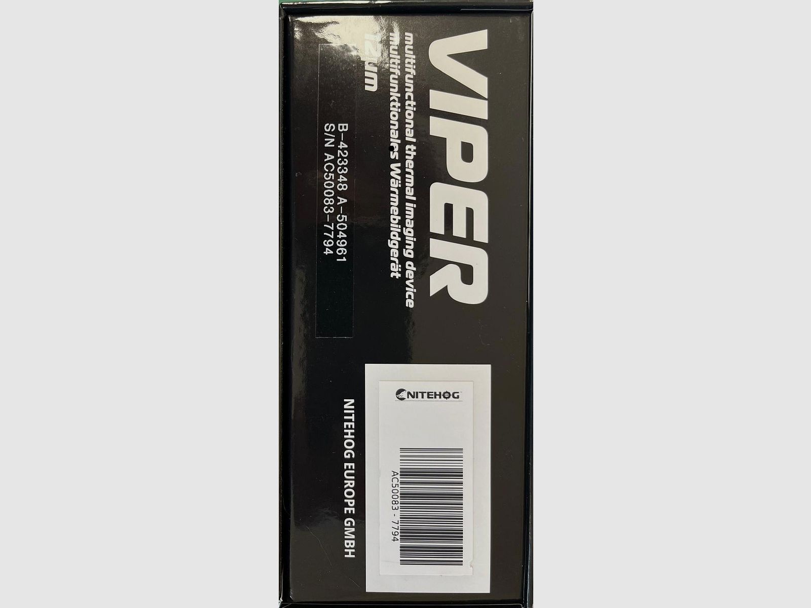 Thermal imaging attachment device Nitehog Viper TIR-M35