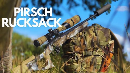 Pirschrucksack und Lagerbau - 5 Tage im Jägerbiwak