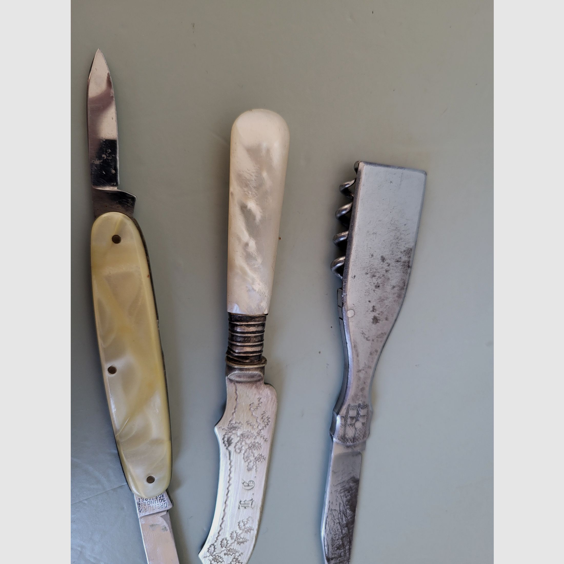 Knife lot - dagger - Toledo - folding knife