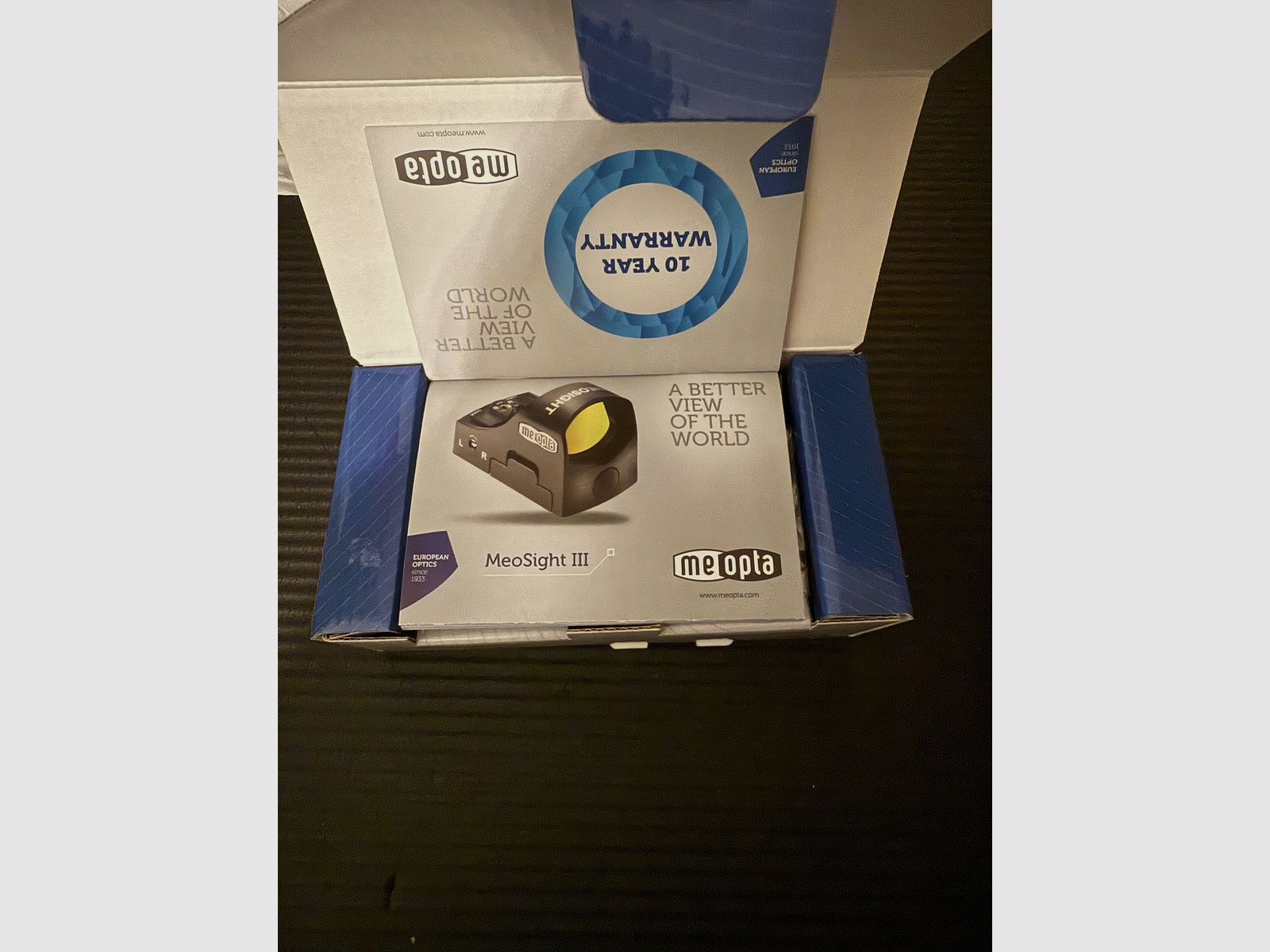 Meopta MeoSight III 30 – Red Dot 3 MOA Sauer Sum Montage Sauer 404 