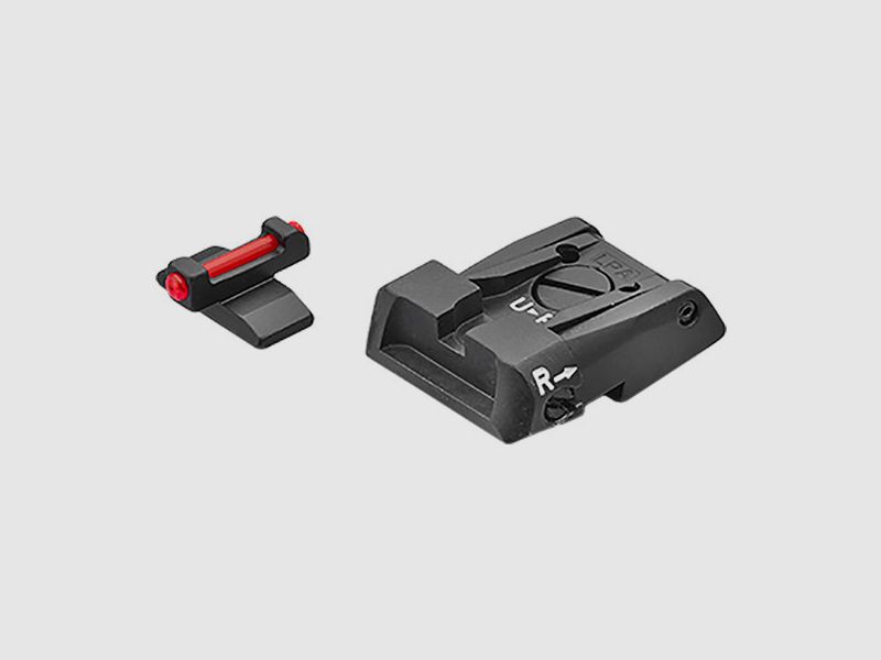 LPA Visier schwarz und Korn mit Faseroptik Beretta 92X Performance